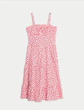 Pure Cotton Maxi Dress (6-16 Yrs) M&S Collection